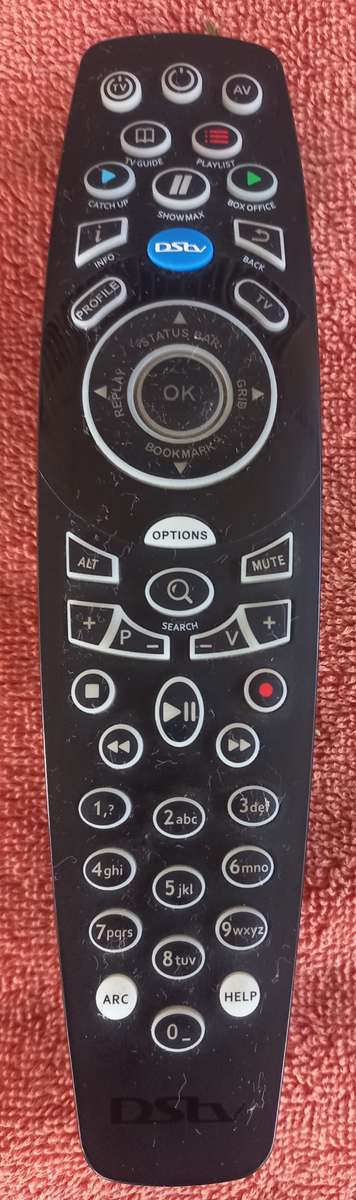 DSTV A7 Remote Control - Works with DStv Exploras and Dstv HD Decoders