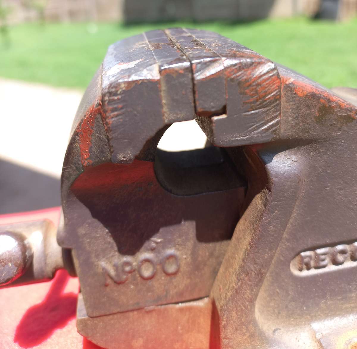 Small Record No0 vice - Made in England 1909 - 2000 by Record Tools Sheffield