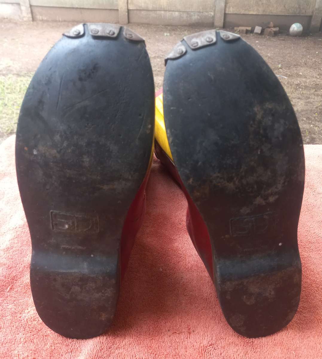 Vintage motocross boots size 8 - SiDi 1983 (42 years old) still good condition - see photo article