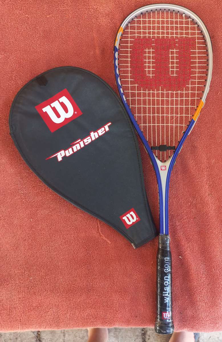 Lot of tennis & squash rackets - 1 bid for all - see photos