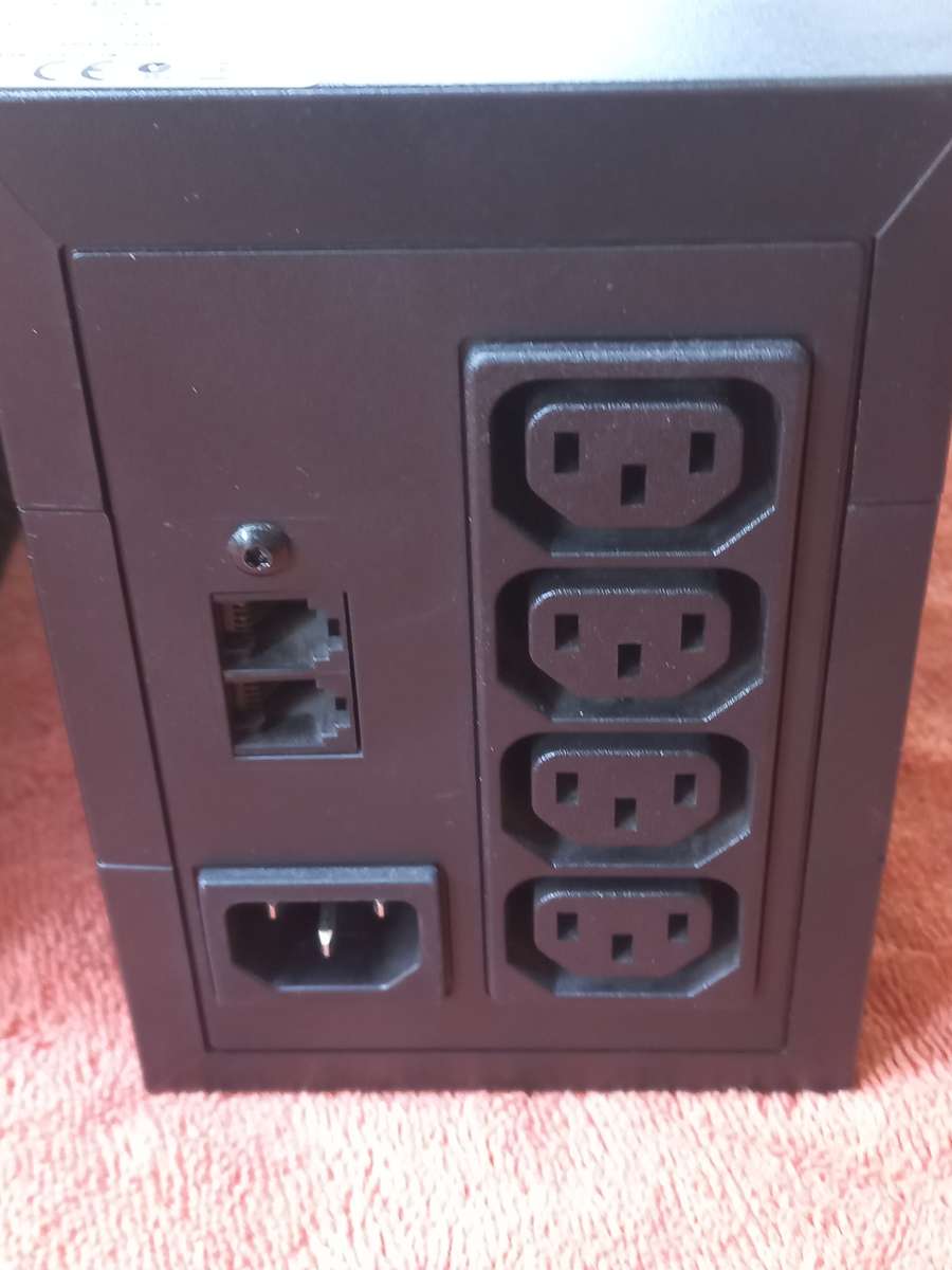 360w/650va Pc ups x 2 (need batteries) - see photos & description