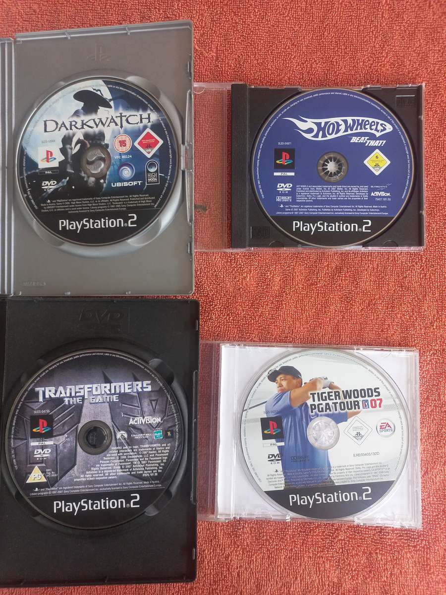 4x PlayStation 2 games (1 lot) - read description