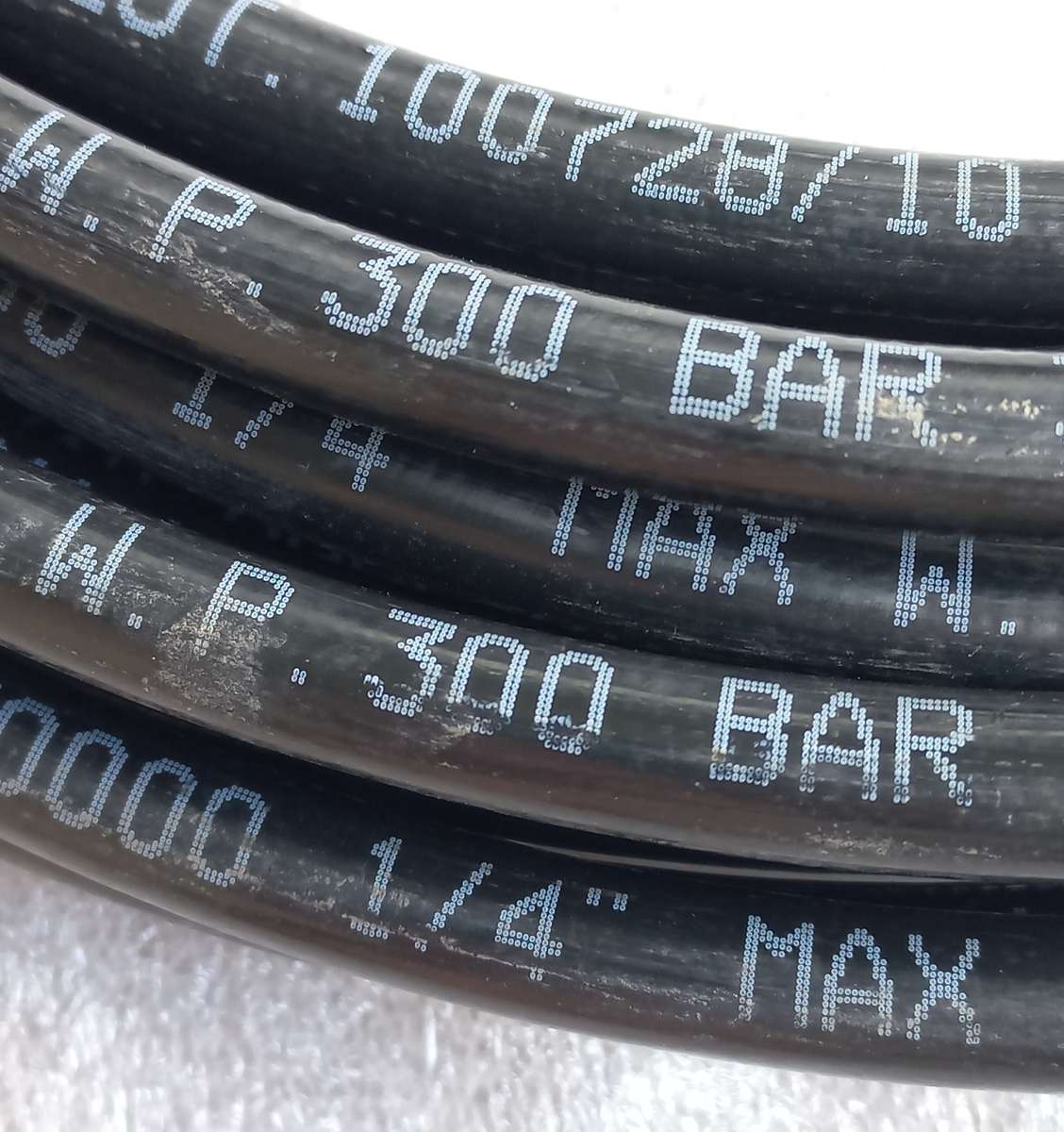 Unused 1/4 x 15m high pressure pipe - pressure washer, air-compressor, liquids