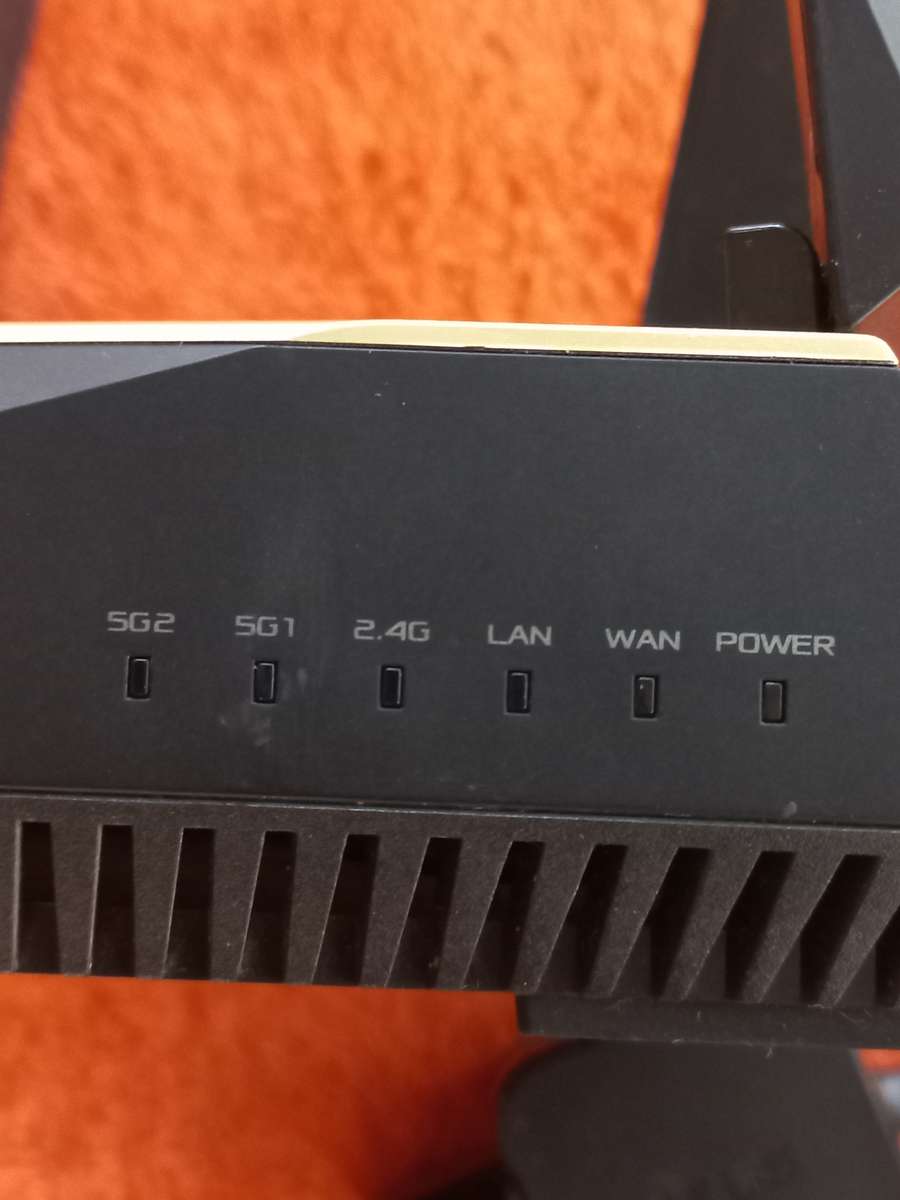 Asus AX6100 Tri-band WiFi 6 (802.11ax) Gaming Router - working order