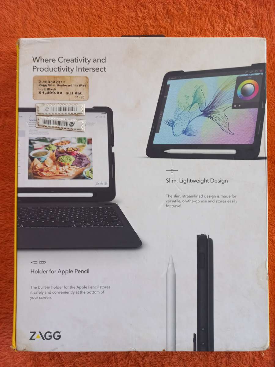 ZAGG slim book go Ultra-slim Bluetooth keyboard & Detachable case for iPad Pro 11-inch