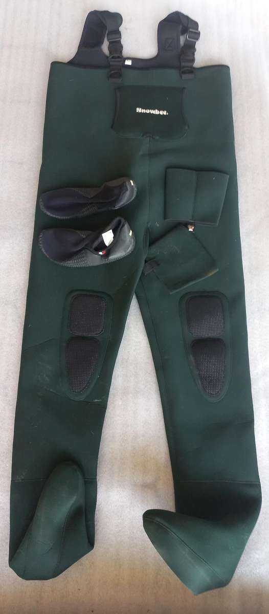 Fishing Wader size XXL & size 10 Mares Equator shoes