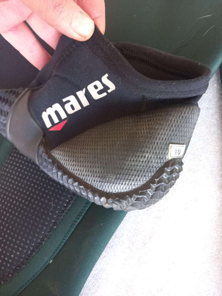 Fishing Wader size XXL & size 10 Mares Equator shoes