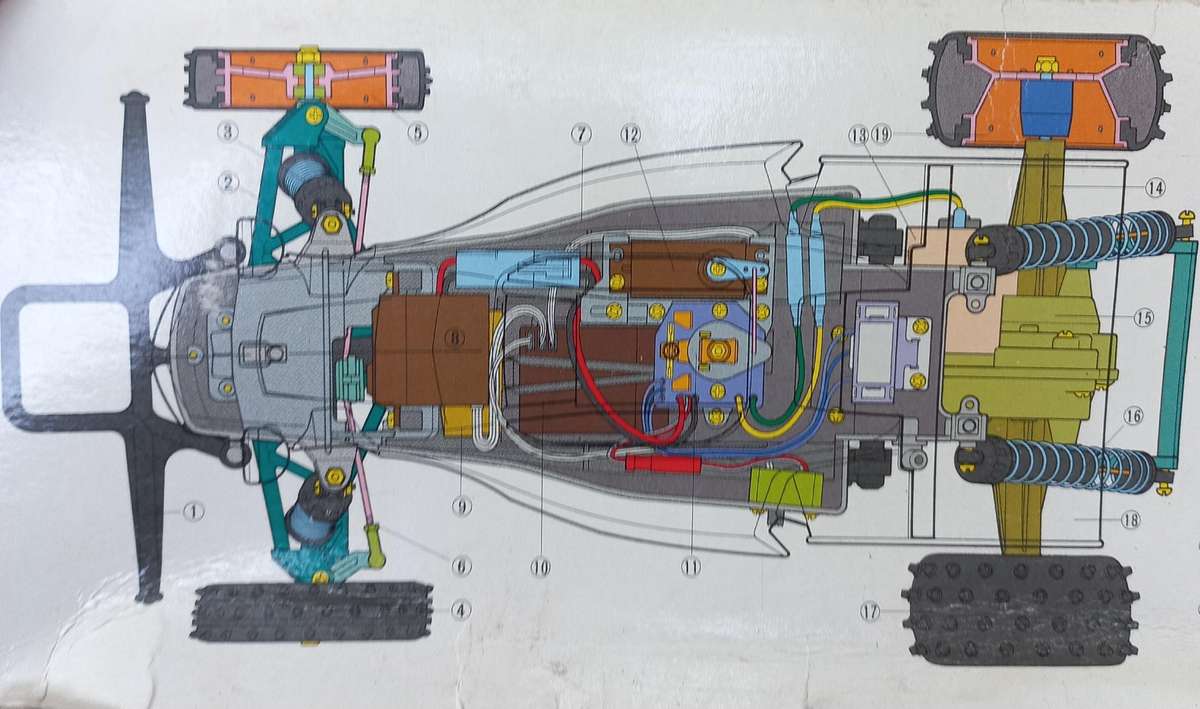Super Hornet radio controlled RC car