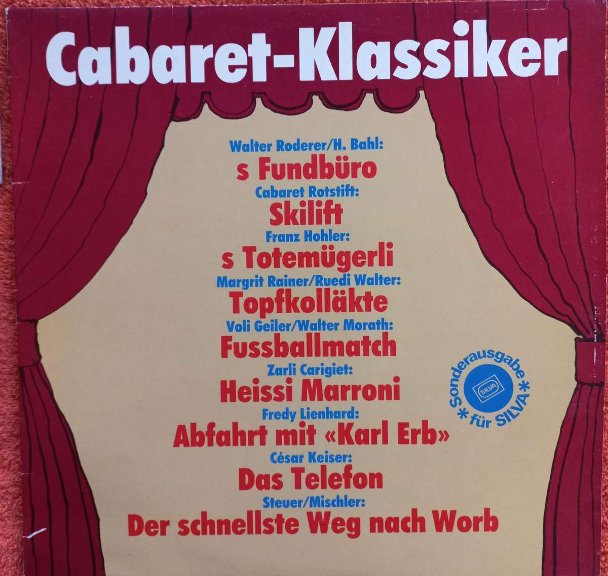 Lot of 4x Lp's - CCR, Andy Gibb, Leo Sayer & Cabaret-Klassiker