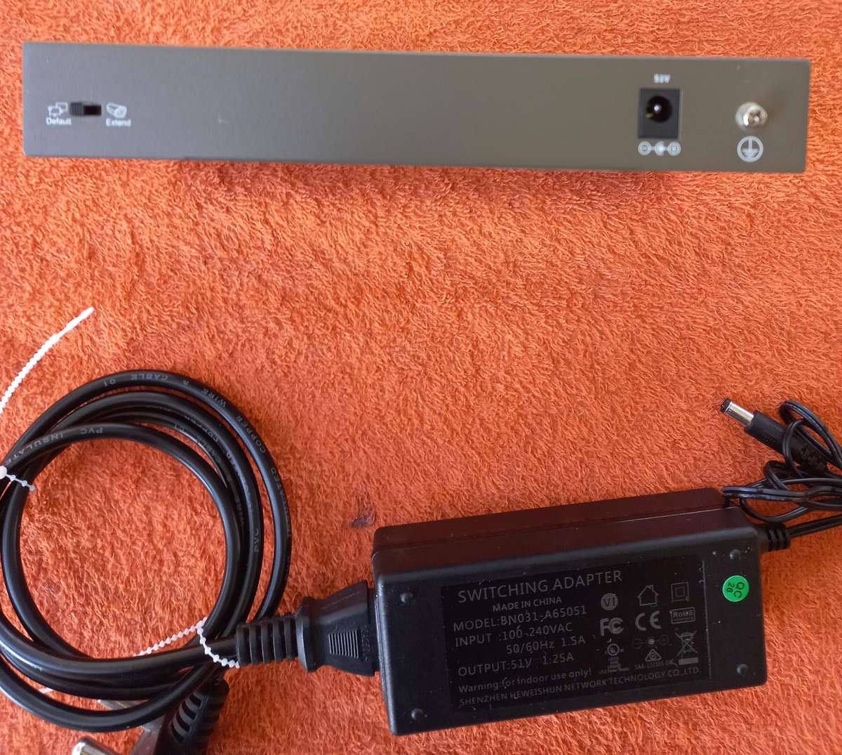 Tenda 9-Port 10/100Mbps Desktop Switch With 8-Port PoE