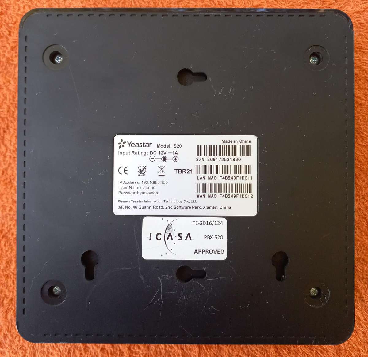 Yeastar S20 VoIP PBX telephone system