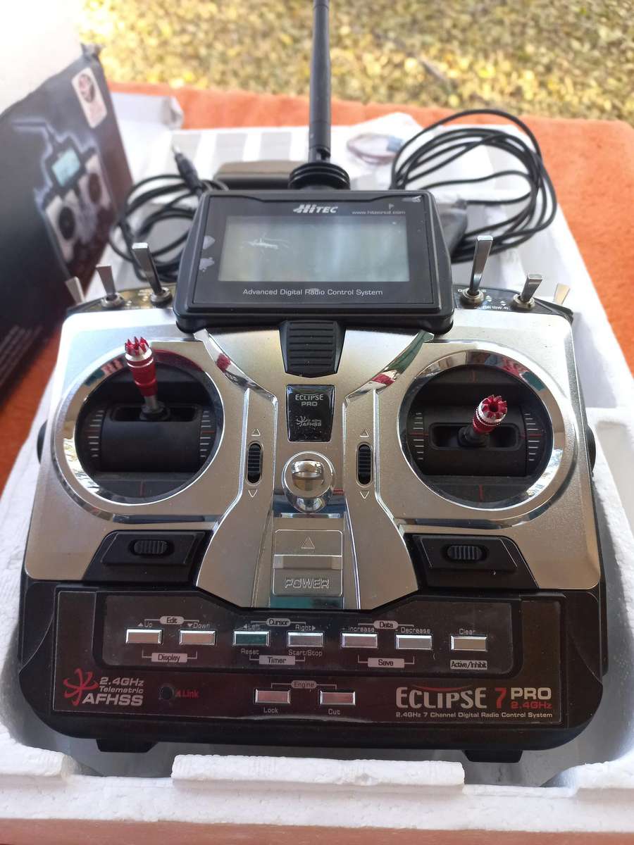 Eclipse 7 Pro 2.4ghz radio control - see photos & description