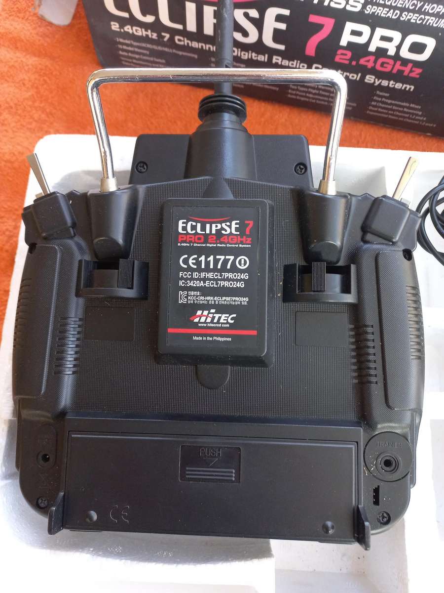 Eclipse 7 Pro 2.4ghz radio control - see photos & description