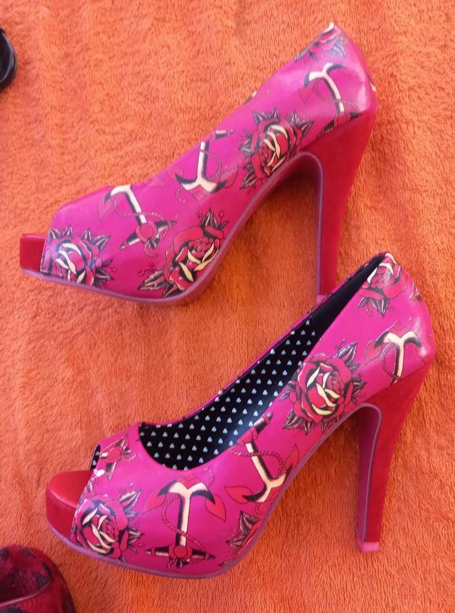 Lot of heels (8x pairs) - Size 6 - Iron Fist, Rat Baby & Rage - All good condition - see photos