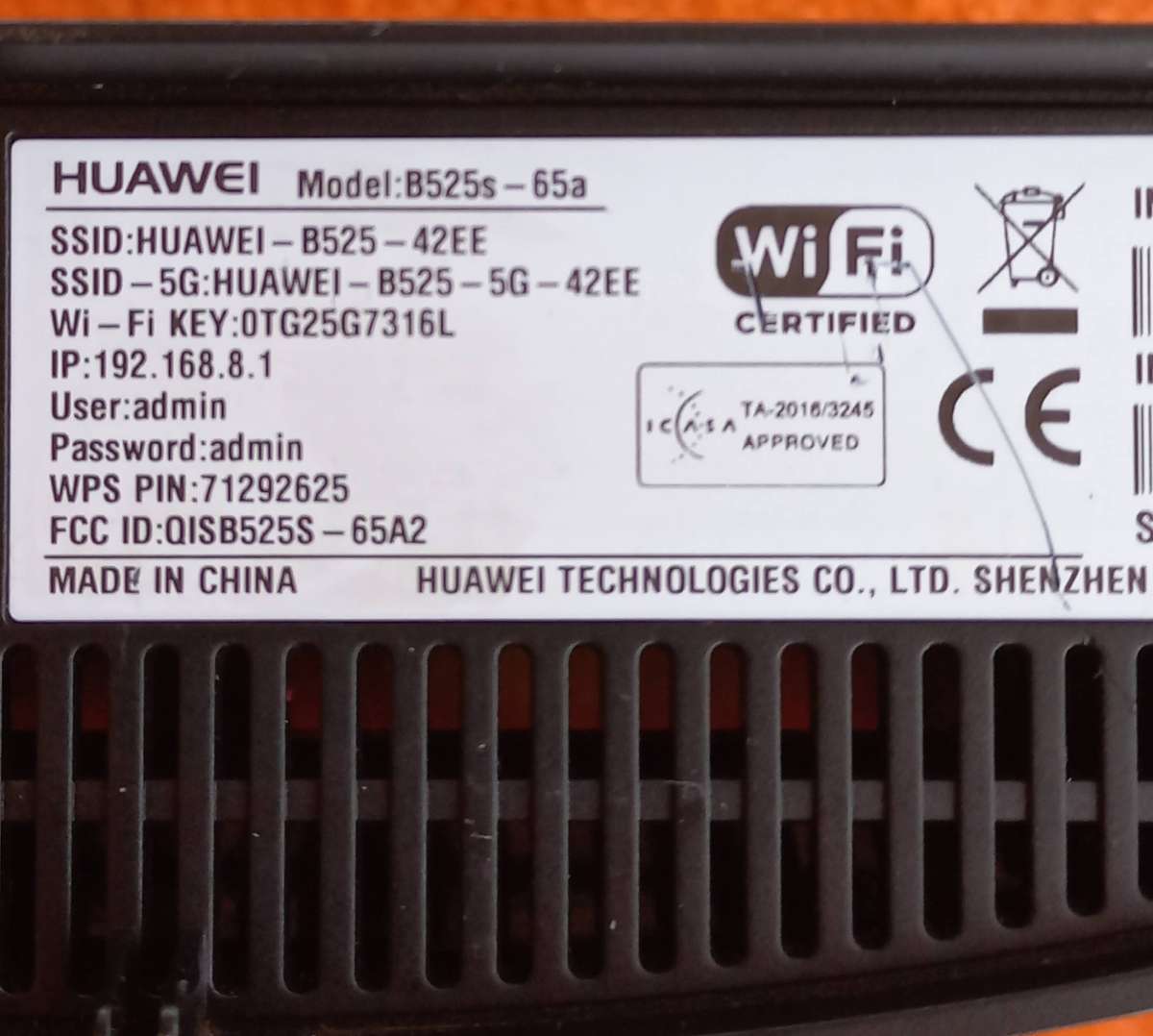 Open to all Networks - Sim modem/wifi router -  Huawei B525s-65a - 2.4ghz & 5ghz wifi