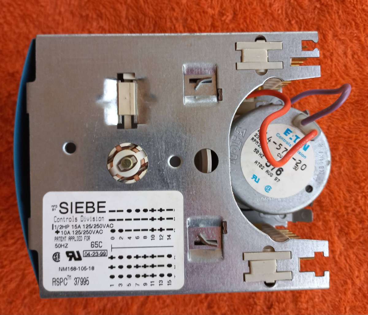 Speed Queen Washing Machine Timer & knob- RSPC no.: 37995 , Fits models: RWM274 & LWS11A