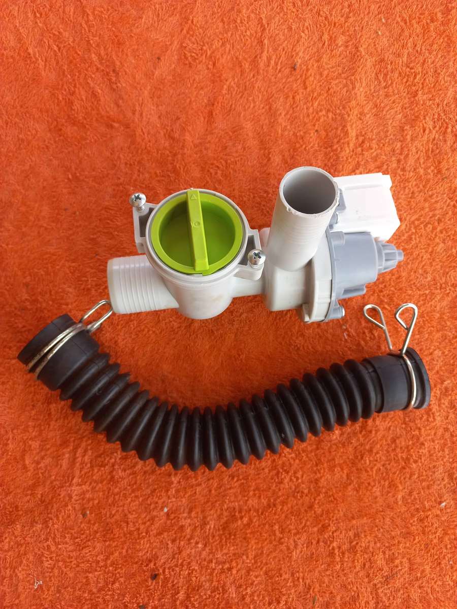 Whirlpool top loader washing machine drain pump assembl & drum to pump hose - Fit model WTL1300SL