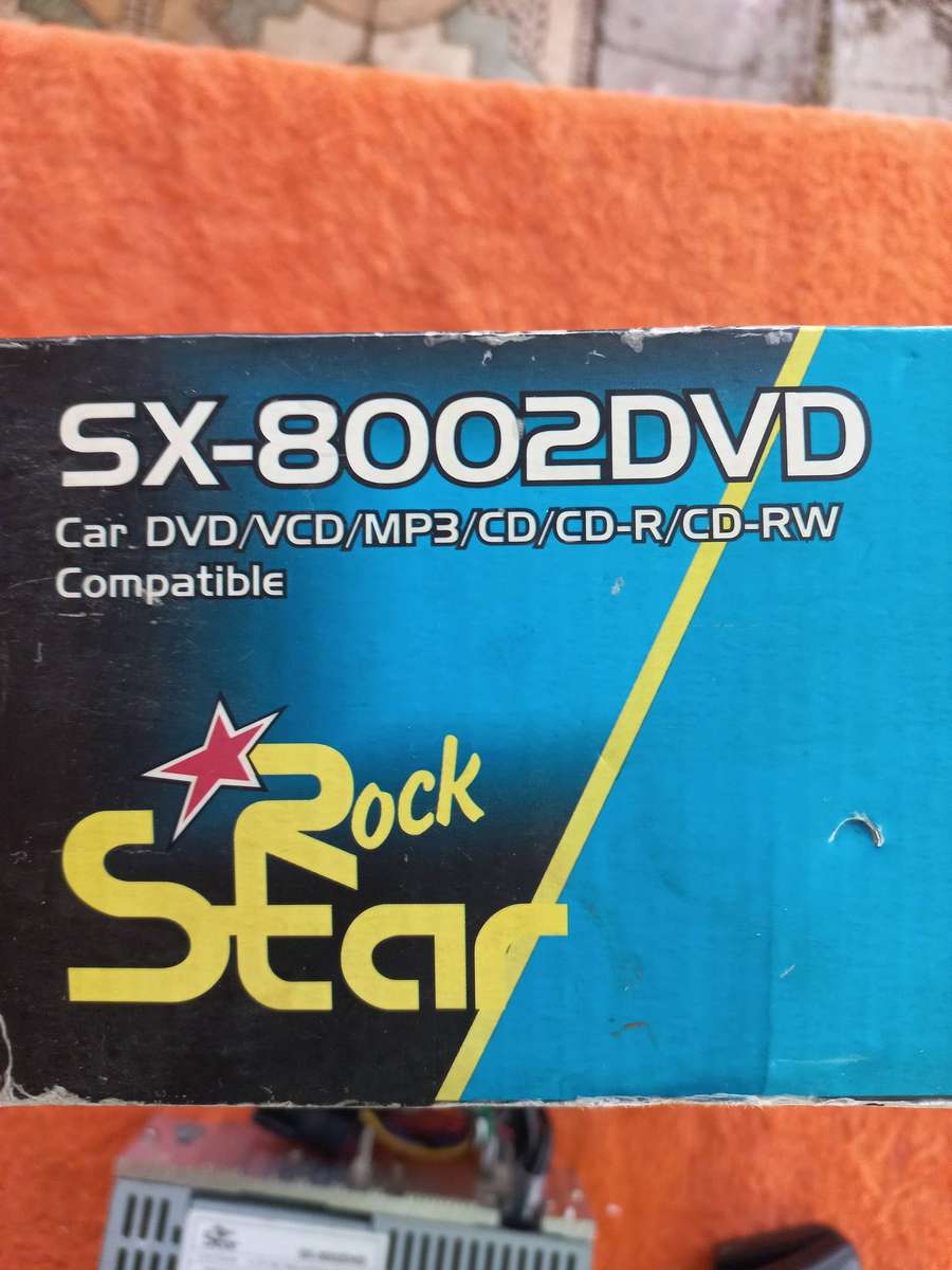 Rock Star Flip Down Face CD Player