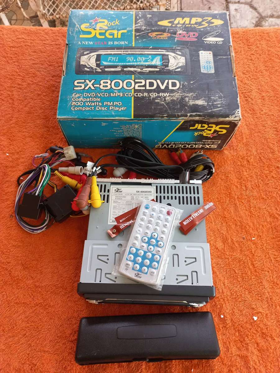 Rock Star Flip Down Face CD Player