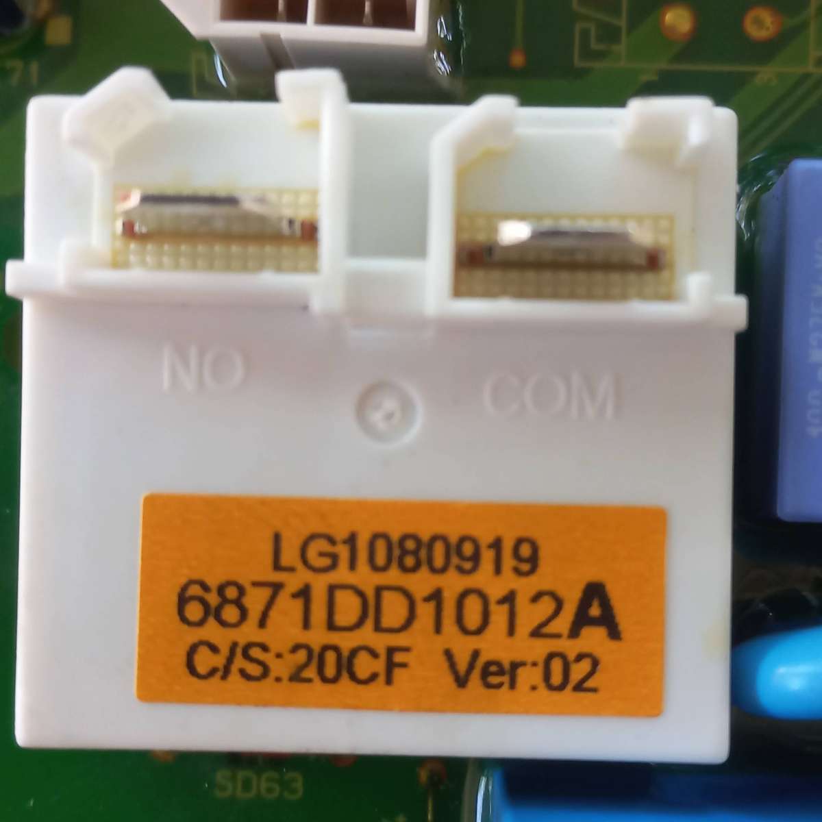 LG Dishwasher Main Pc Board LD2131WH, LD2131SH, LD2120WH, LD2120SH