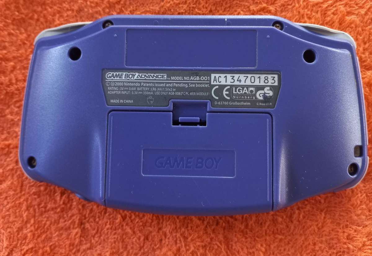 Nintendo Game Boy Advance Console, Carry Bag & 12 Games AGB-001