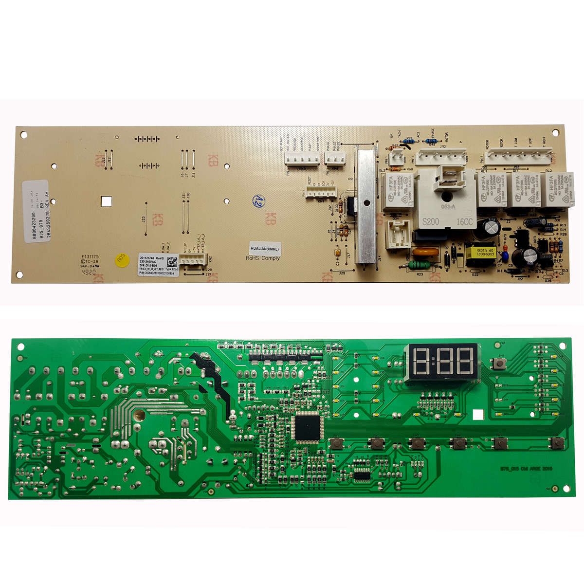 Pc board for defy WCY8123MLCM front loader washing machine (Second hand)