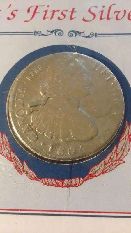 1805 America's First Silver Dollar Coin----Extremely Scarce Coin