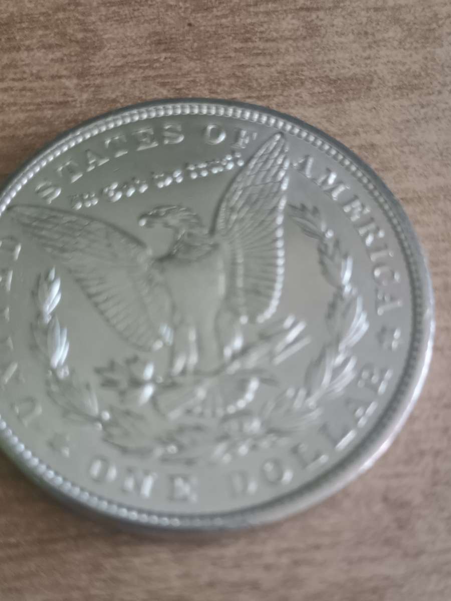 1900 Morgan Dollar. 26.73 grams of 90% silver/