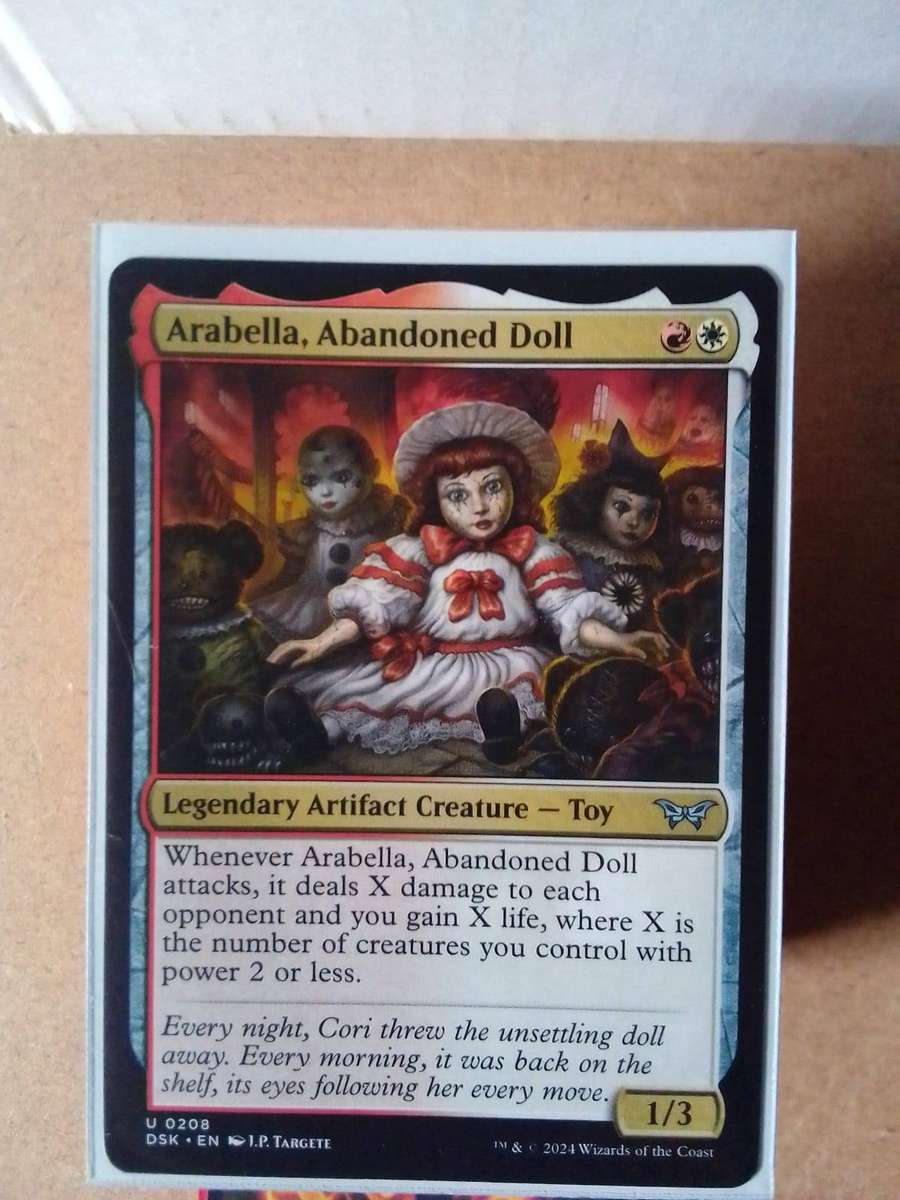 Magic the Gathering commander Arabella red/white 100 card deck