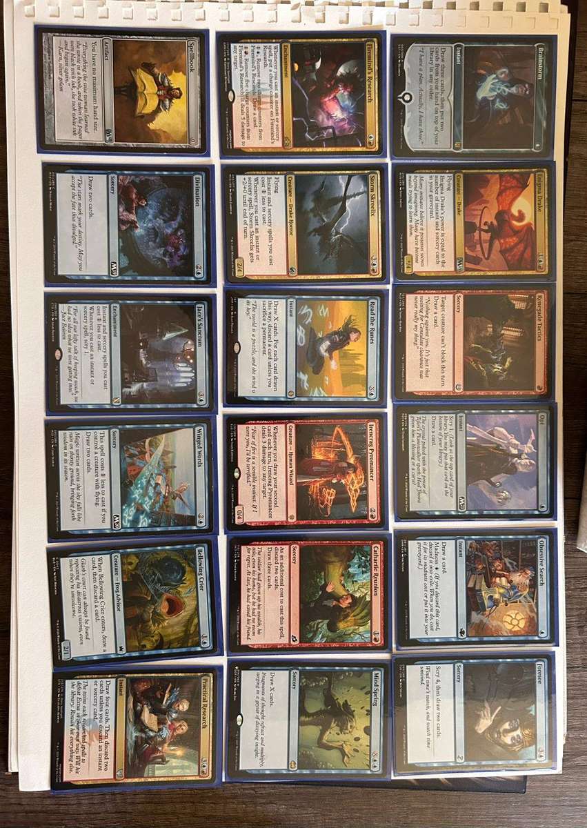 Magic The Gathering - Niv-Mizzet, the Firemind  Izzet Spellslinger Commander Deck