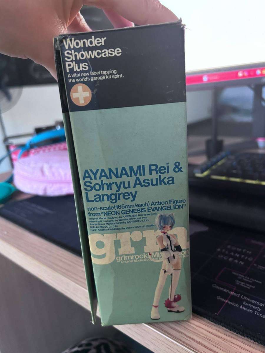 Neon Genesis Evangelion Grimrock  Rei Ayanami & Soryu Asuka Langley J23 Figure Set