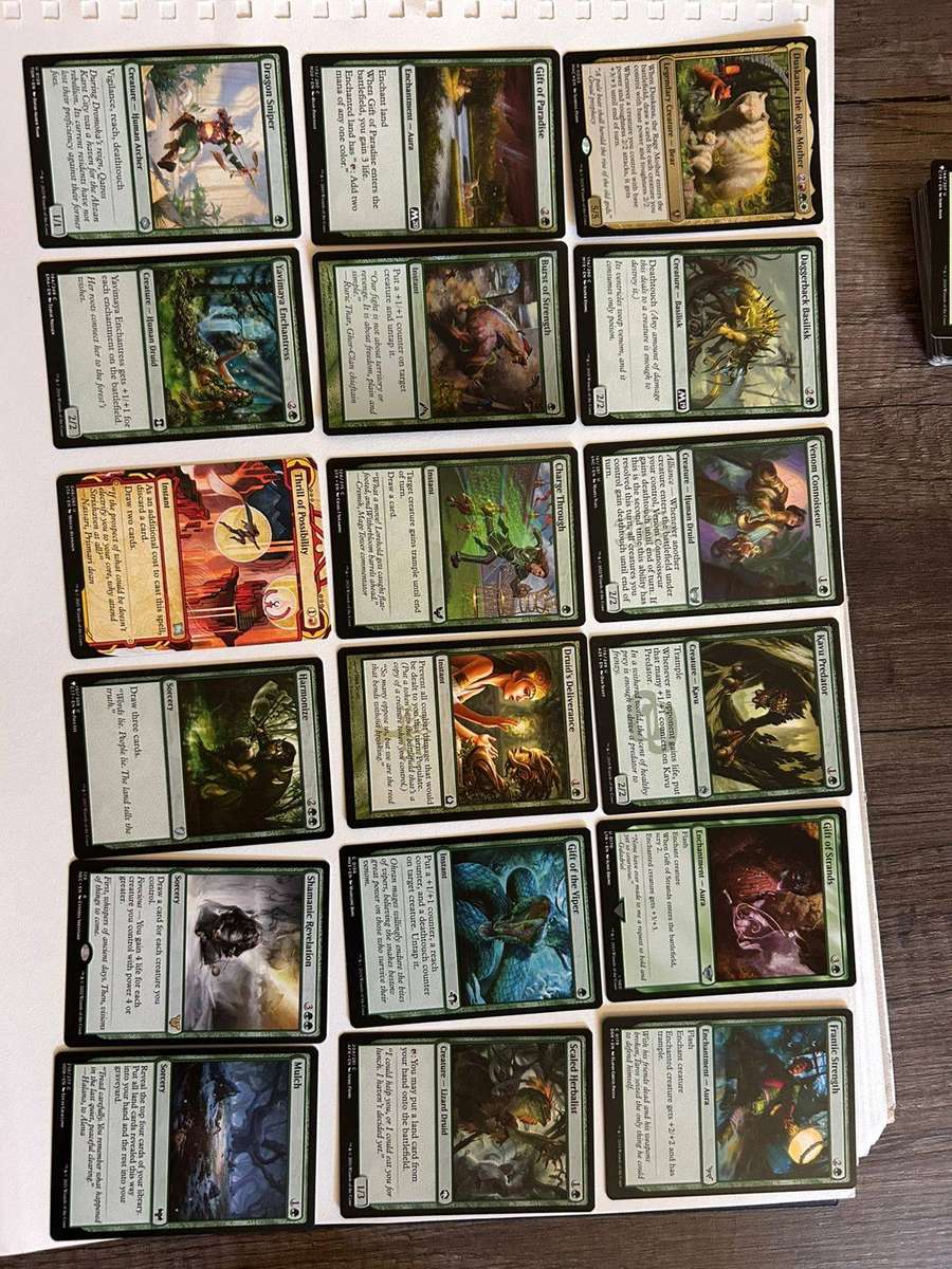 Magic The Gathering-Duskana, the Rage Mother  Naya Commander Deck