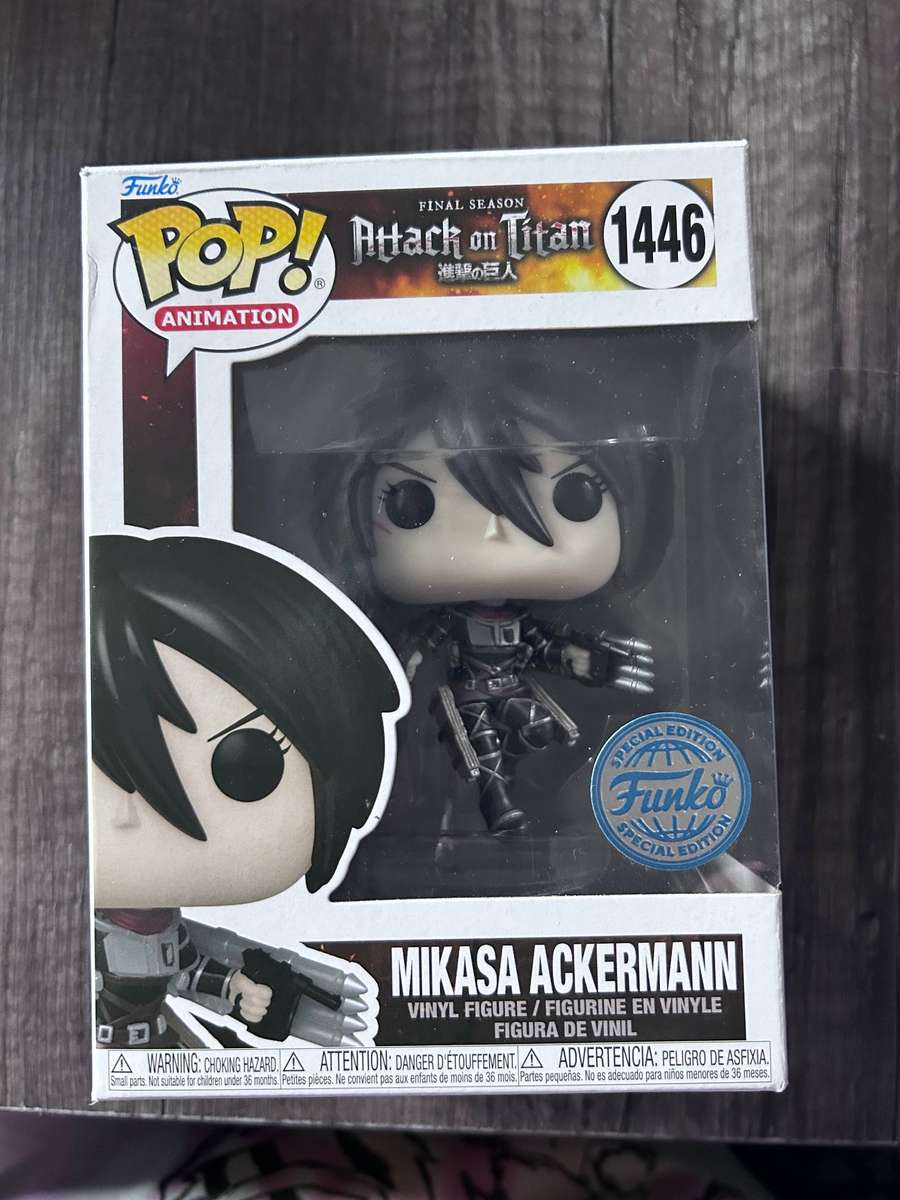 Funko Pop! Attack on Titan: Final Season  Mikasa Ackermann #1446 | Special Edition