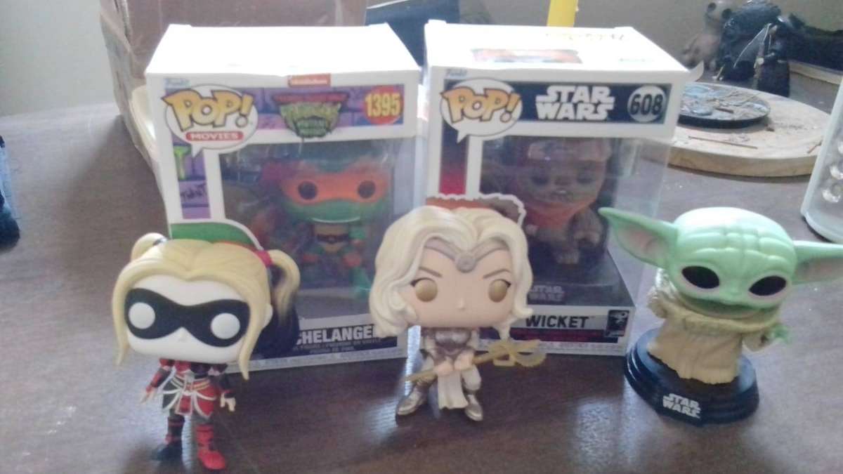 Funko Pop! Bundle of 5  TMNT, Star Wars, DC & Marvel | Mixed Boxed & Unboxed