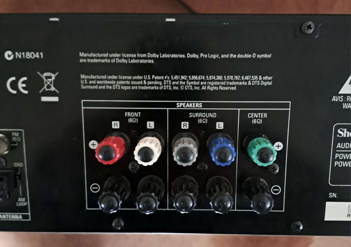 Sherwood Amp (Audio/Video Receiver)