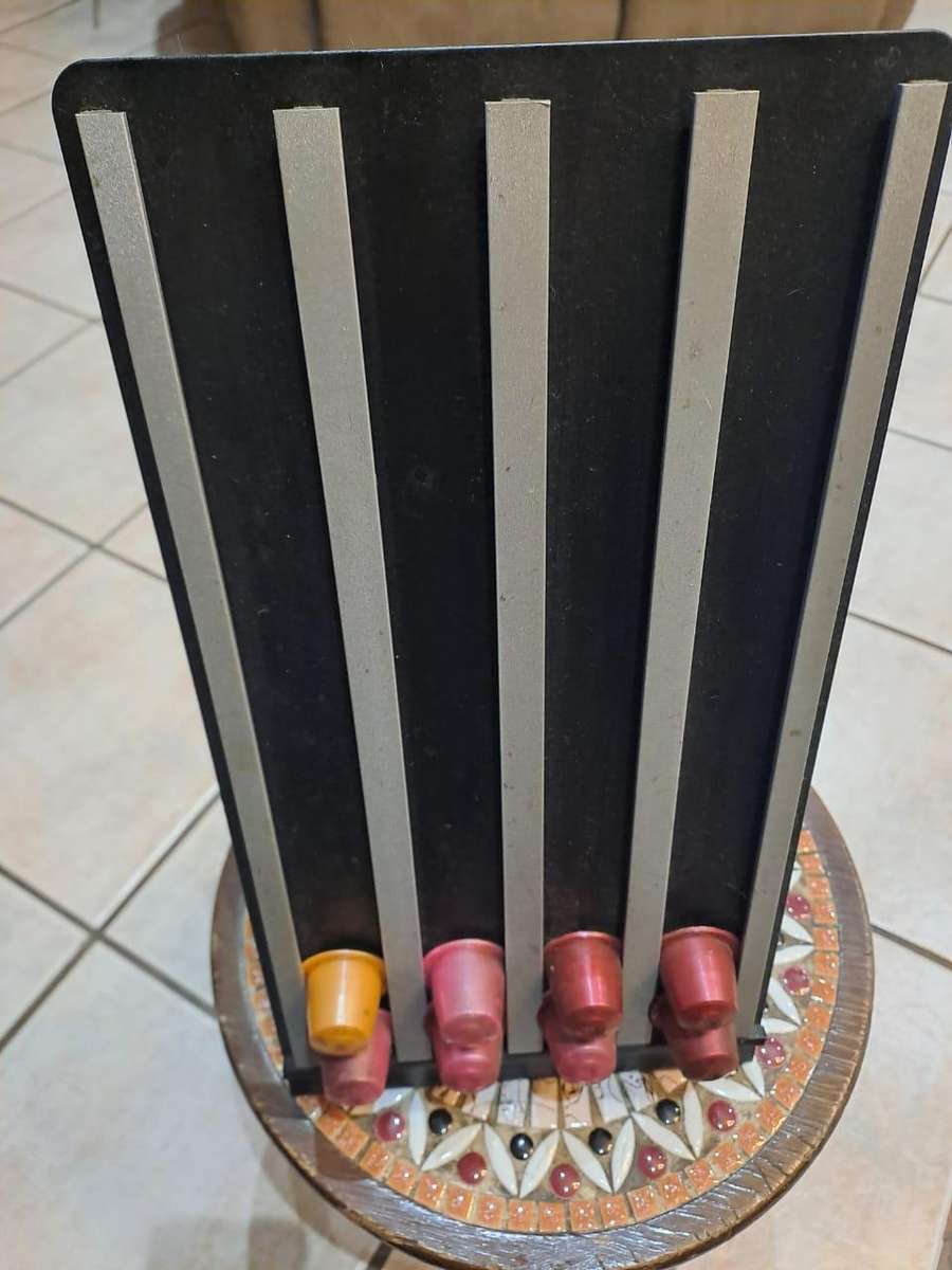 Nespresso Coffee Machine with Capsule Stand