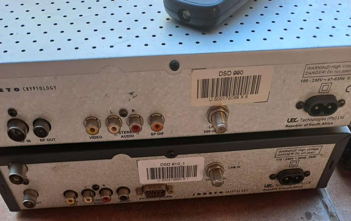 Decoders, remotes, DVD players