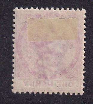 Dominica 1886-90 QV 1d red (CA), M/H               (SG 22, CV £17)