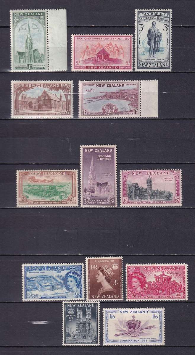 New Zealand 1948, 50,52 sets, M/H     ( SG 692)