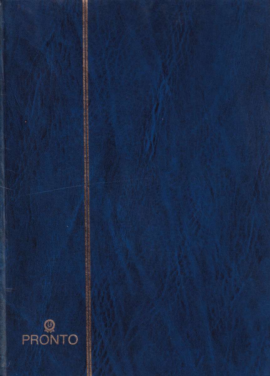 Pronto 16 page stamp album empty , good used condition