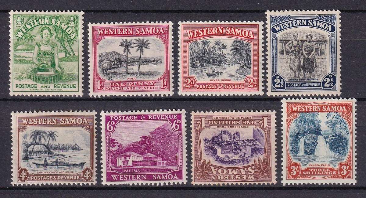 Western Samoa 1935 part sets , MLH              (SG 180>)