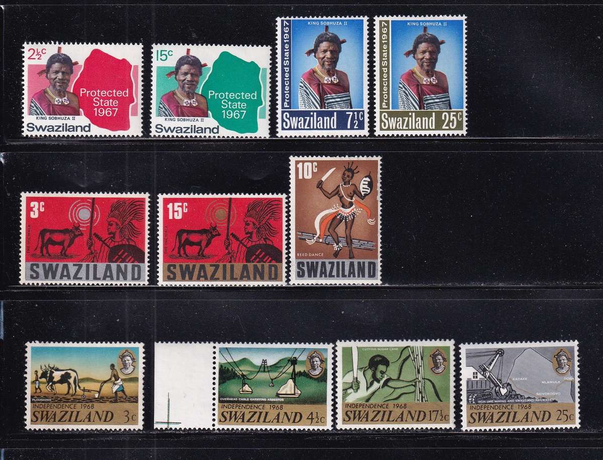 Swaziland sets & part sets, M/H               ( 2X SCANS)