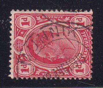 Transvaal 1913 MUNNIK postmark (Putzel 1911-13 1st Office rated Very Rare)