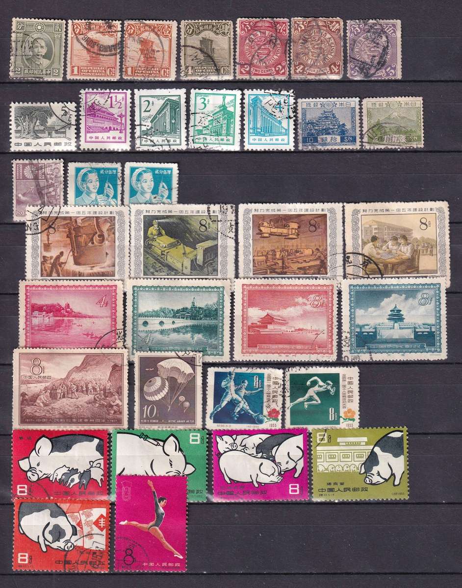 China part sets , used              (2 x SCANS)