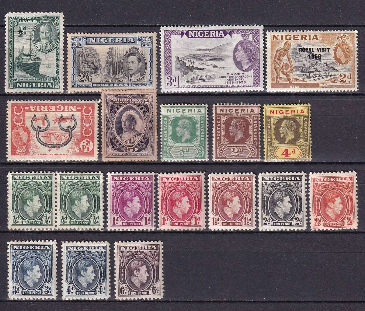 Nigeria part sets , M/H