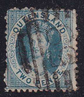 Australia states (Queensland) QV part sets, used        (2 x scans)