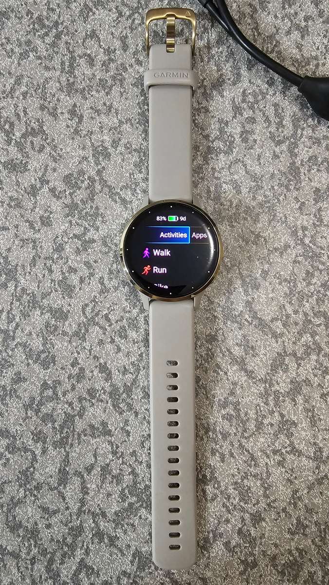 Garmin Venu 3s GPS Smart Watch Soft Gold with French Grey (41mm)