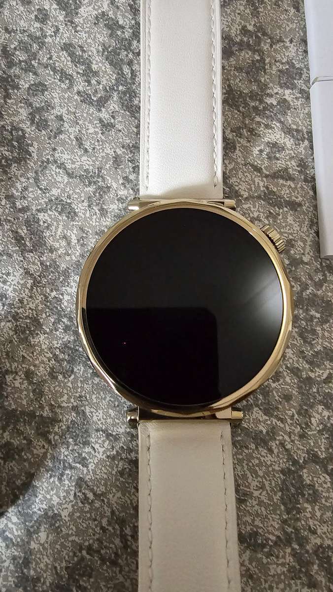 Huawei Watch GT 5 GPS 41mm, White Leather Strap