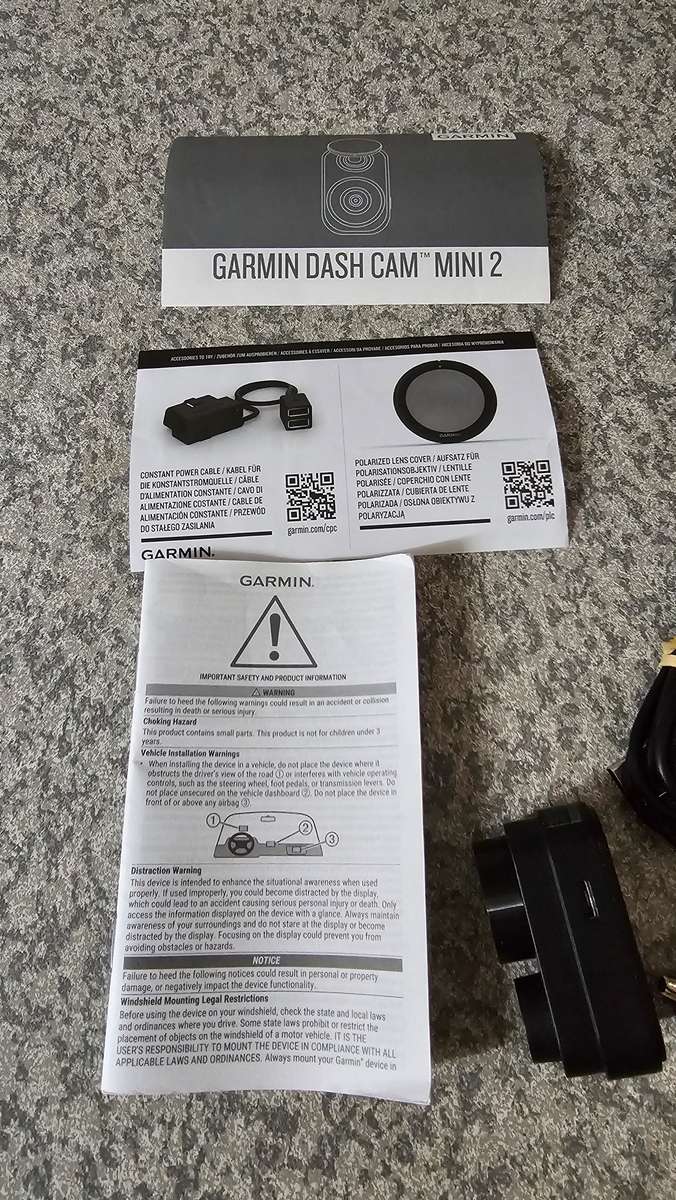 Garmin Dash Cam Mini 2