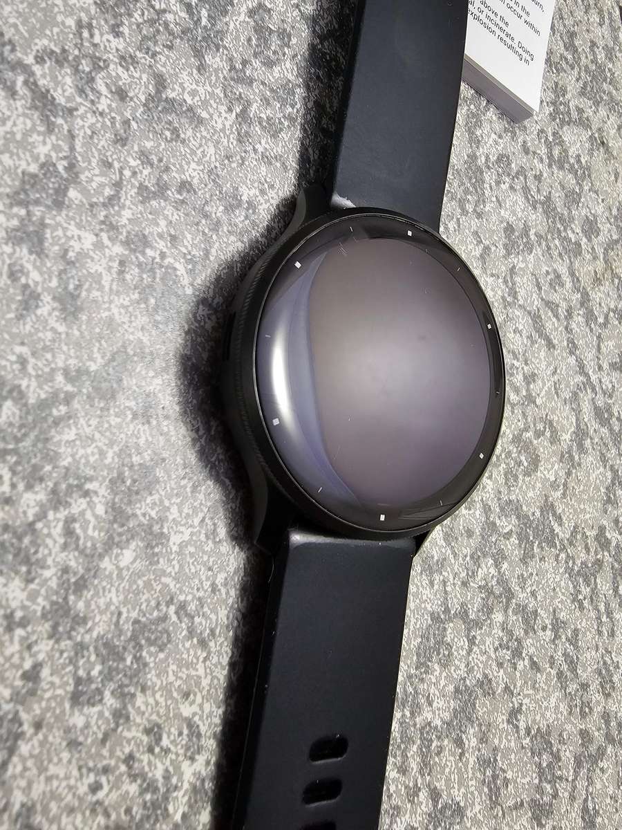 Garmin Venu 3 GPS Smart Watch 45mm Slate Stainless Steel Bezel with Black Case and Silicone Band